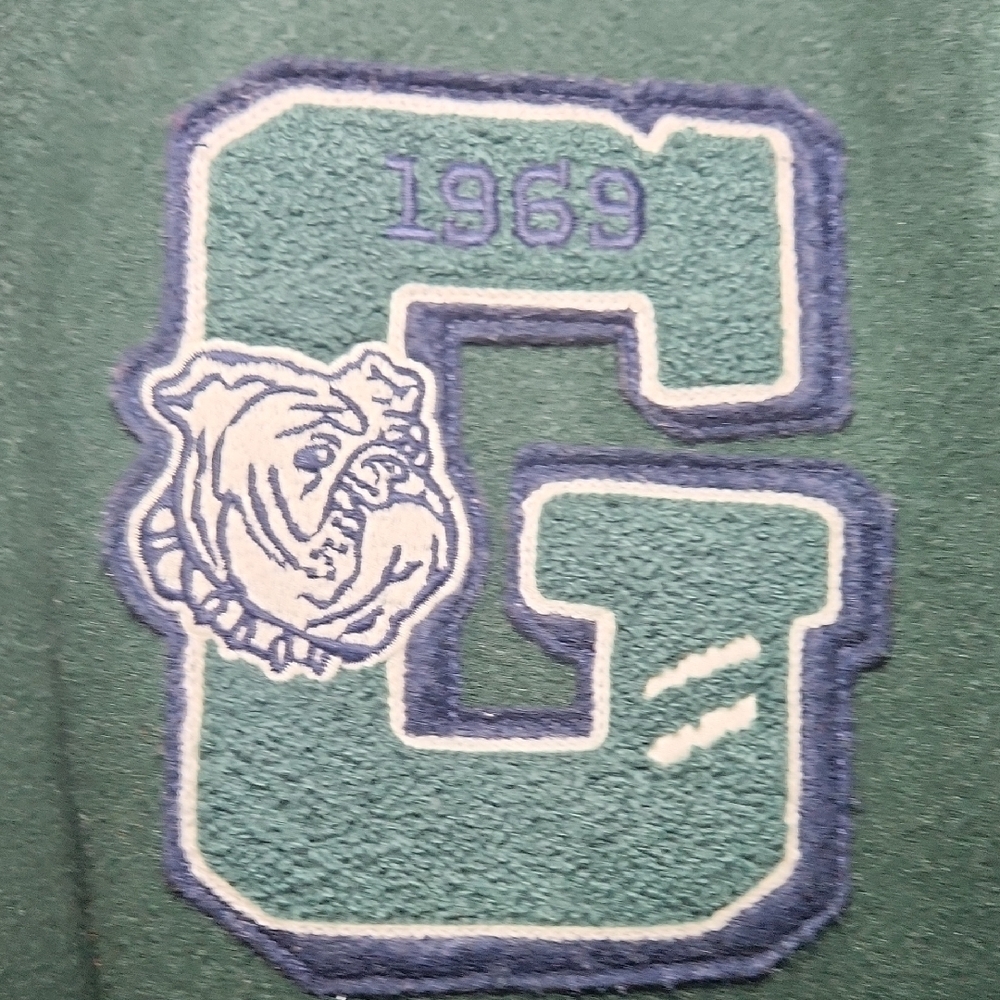GAP Kids Dark Green Varsity Jacket - Picture 4 of 5